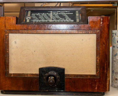 Foto oude radio